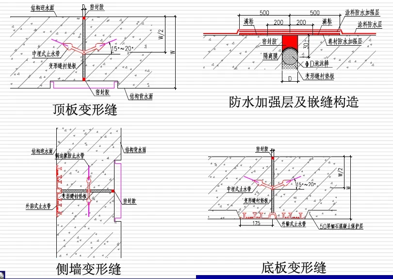 大丰变形缝防水